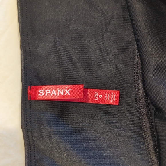 NWT Spanx Faux Leather Leggings - Picture 2 of 5